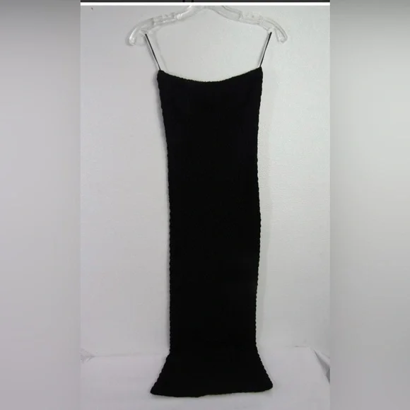 western halter dress Royal Blue Rib Halter Dress main image 1